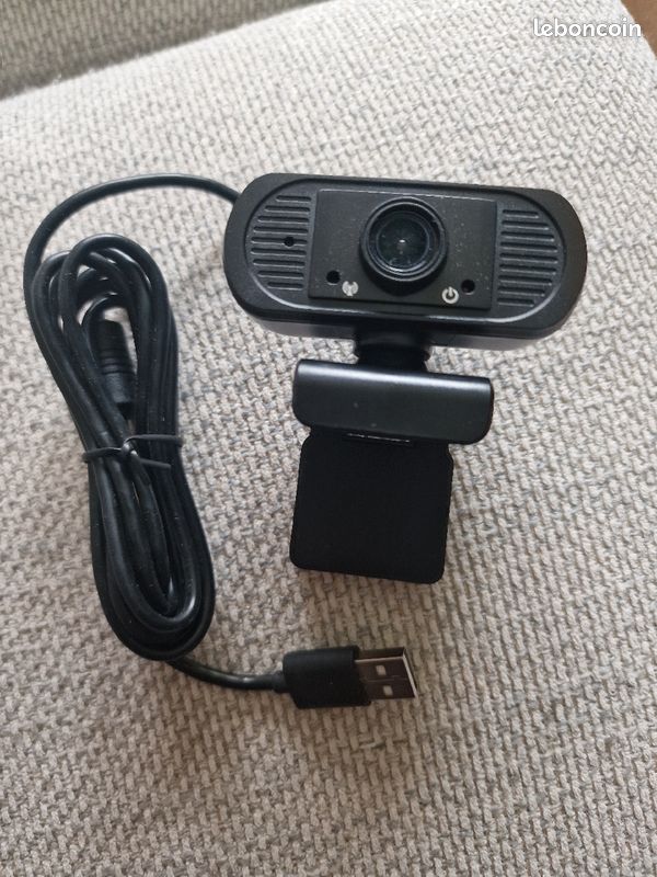 Webcam Full HD 2mp 1080p avec Microphone 1920 X 1080p Pilote USB (i) (image 2)