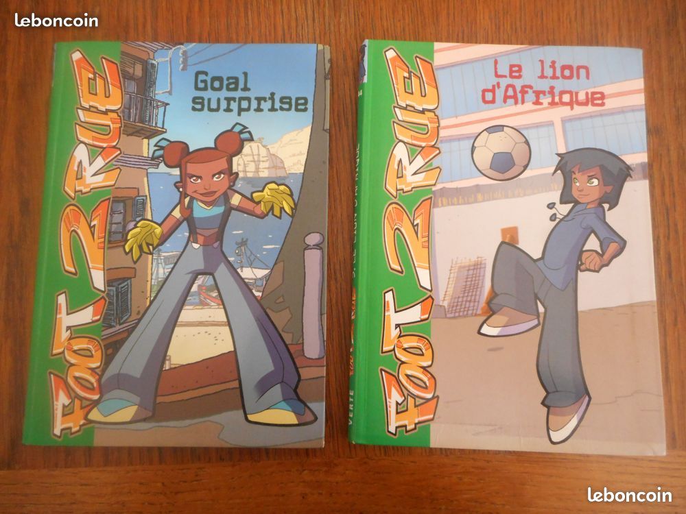 2 livres Foot 2 Rue dès 9 ans (katia garçon) (image 1)
