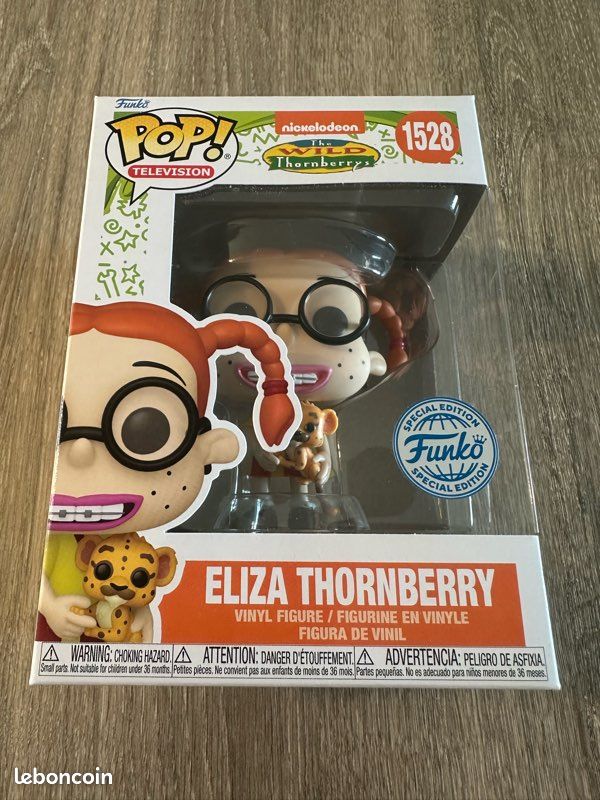 Funko pop eliza thornberry nickelodeon the wild thornberrys