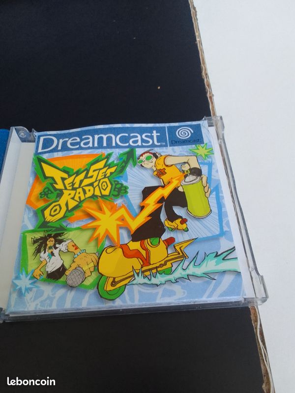 Jeu Jet Set Radio sur SEGA DREAMCAST PAL (CD seul, non rayé