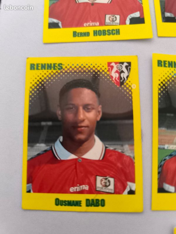 1997/98 STADE RENNAIS Cedric Remy Signe Allez Rennes Carte Photo Neuve EUR 16,00 - FR