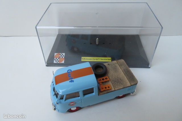 Voiture miniature vw au 1/43 Pickup Gulf (image 7)