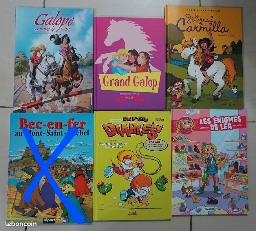 Différentes bandes dessinées BD (image 7)