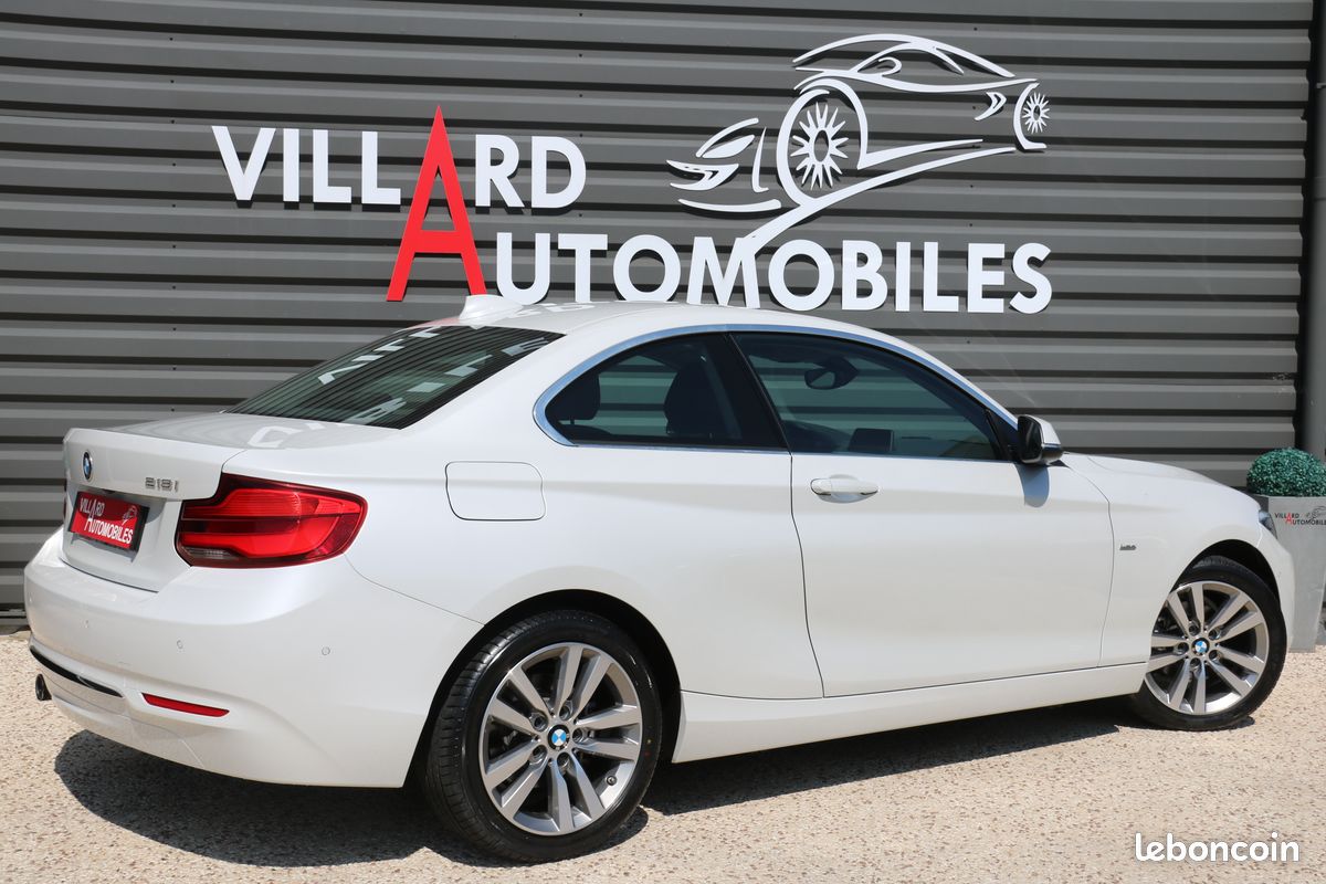 BMW SÉRIE 2 COUPE 218i LUXURY LINE - BOITE AUTOMATIQUE - ORIGINE FRANCE - 48 100 KM - 22 990.00 (image 2)