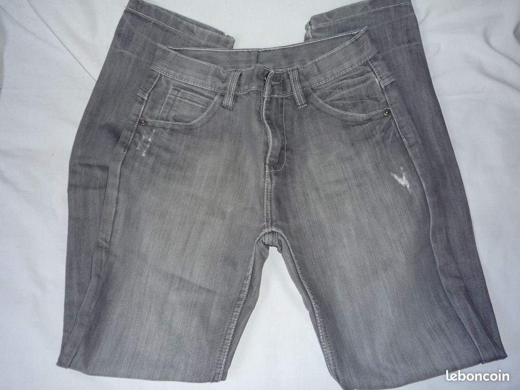 Jean's gris foncé (image 1)