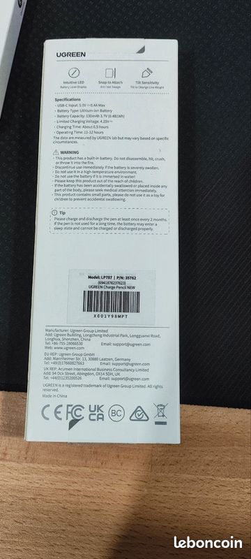 Stylet iPad UGreen (image 2)