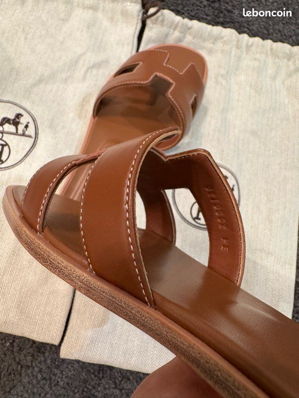 Sandales Hermès Oran Femme Taille 38 Chaussures