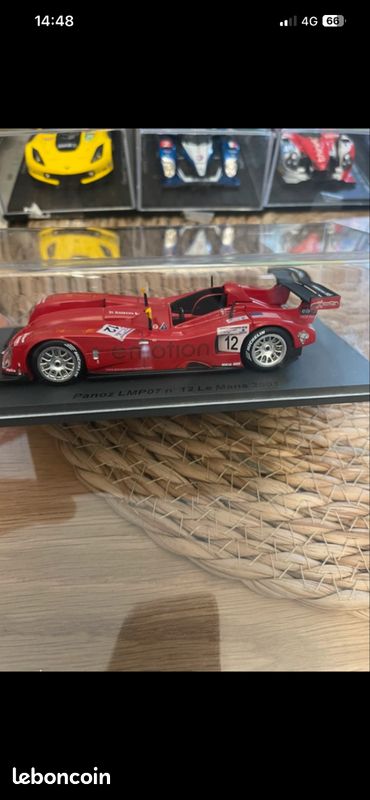Panoz LMP07 Le Mans 2001 N°12 – Miniature Spark 1:43 (SCPZ02)