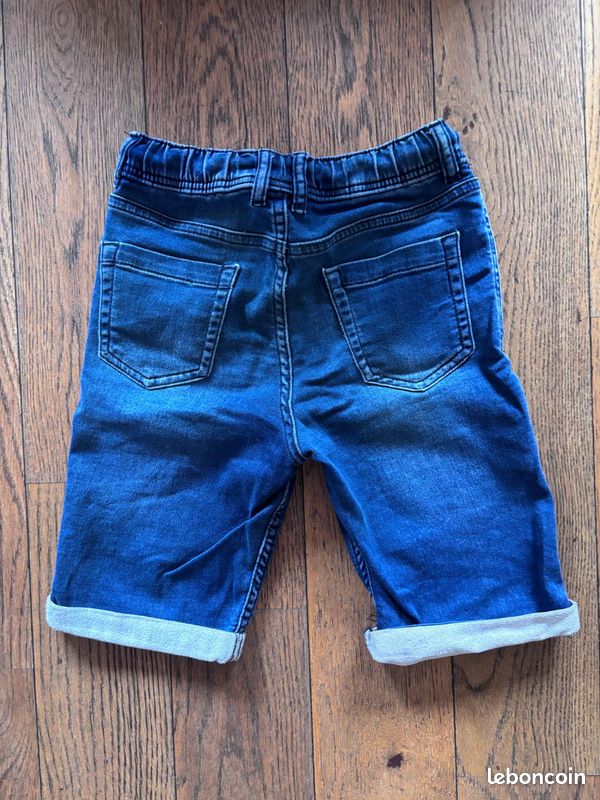Bermuda en jean DPAM (Du Pareil au Même) – Taille 10 ans (140 cm) (image 2)