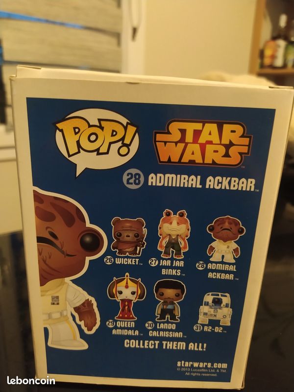 Funko Pop! Star Wars Admiral Ackbar Figure #28 - ES