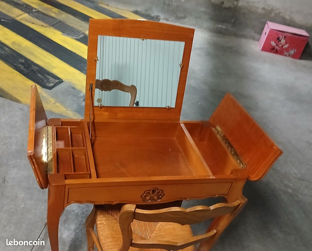 Coiffeuse en bois massif (image 11)