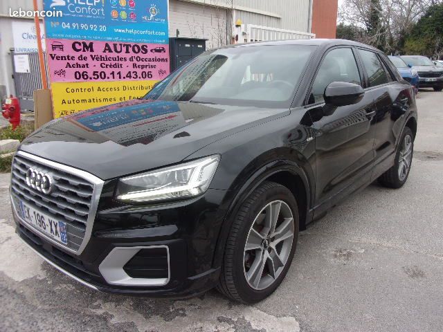 Audi q2 1.4 TSI 150 COD S-LINE 3/17 france 140mkm 1°m gps/ja18/camera+radars/CHASSIS+SIEGES+VOL SPORT/XENONS+LEDS/ROUE SECOUR/factures entretien (image 1)