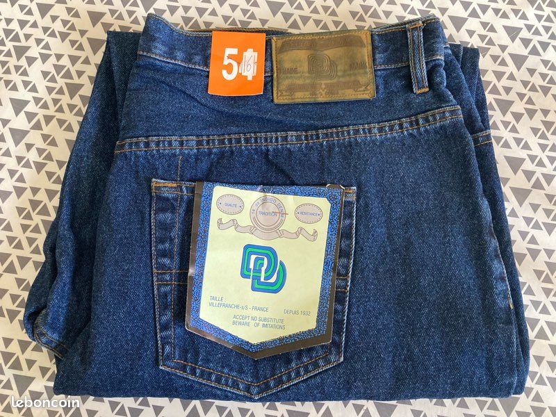 Pantalon jean bleu foncé Lory - T. 56 (image 1)