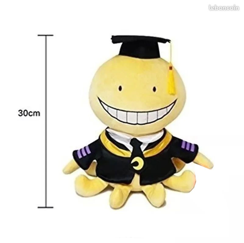 Peluche Assassination Classroom Koro-sensei 24 Cm: Originale Giapponese Del 2020
