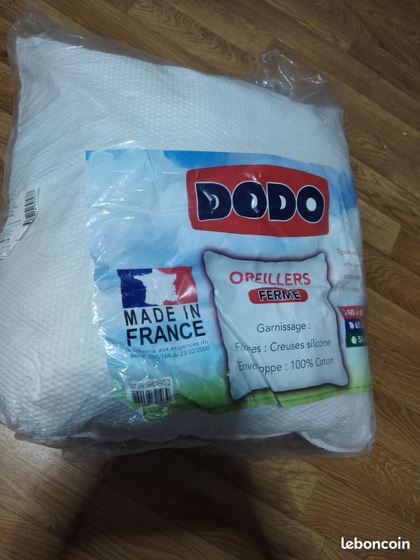 Oreiller neuf dodo moelleux (image 1)