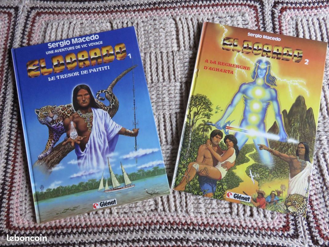 Lot de "2 B.D. "El Dorado" de Sergio Macedo (E.O.)" (image 1)