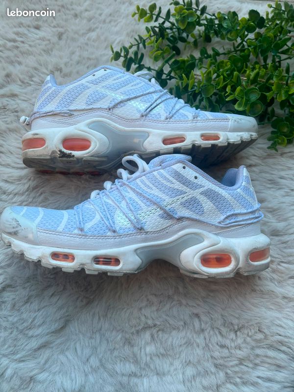 ⚪ Nike Air Max Plus TN – Blanche (image 3)