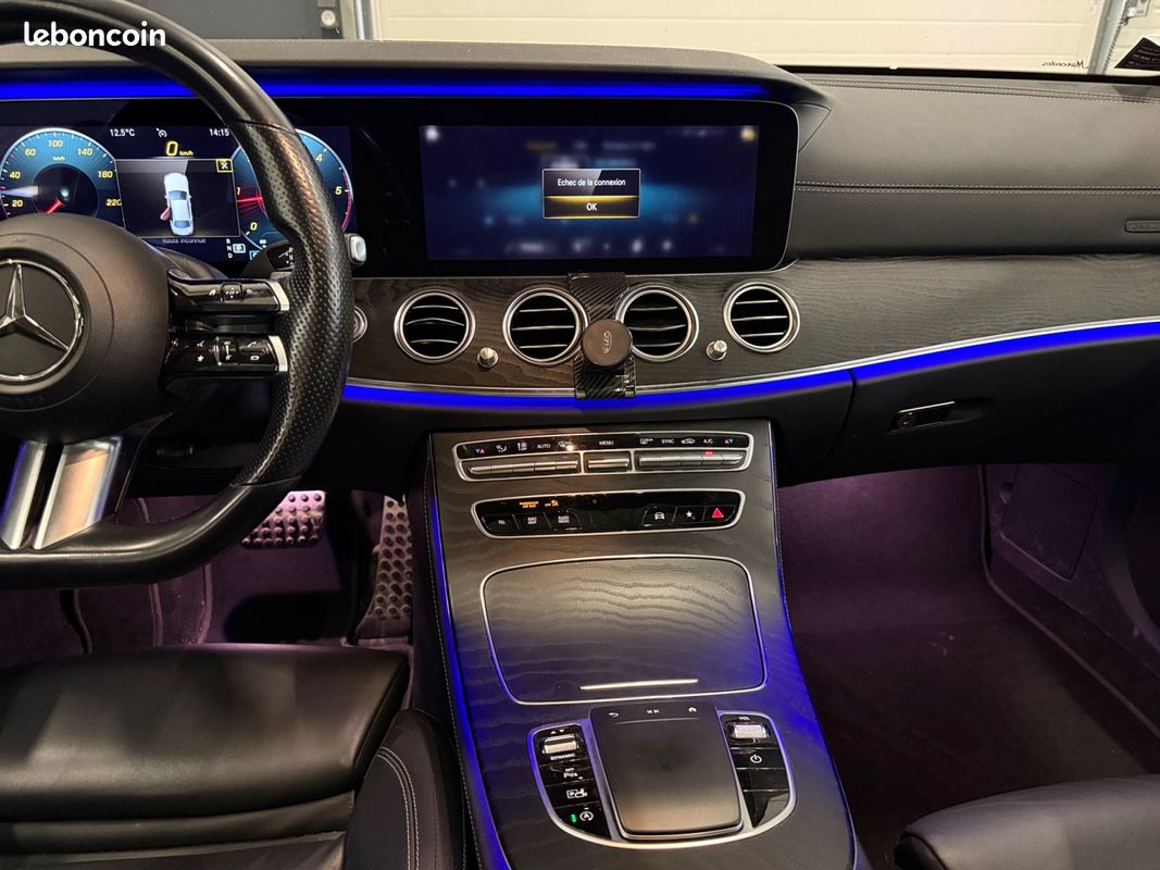 Mercedes Classe E 220D 194 AMG LINE - Toit Ouvrant - Caméra - CarPlay - Sièges Chauffants (image 12)