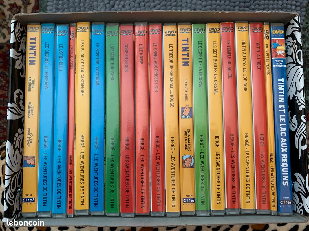 Collection dvd aventures de tintin (image 1)