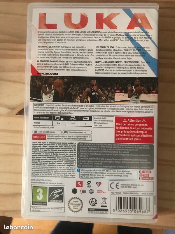 Jeu SWITCH TK22 (image 3)