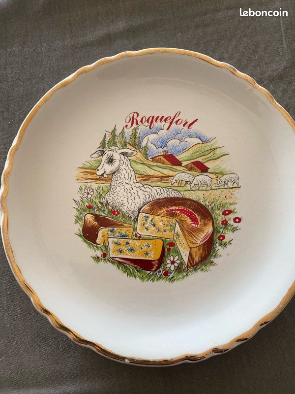 11 assiettes à fromage orchies moulin des loups (image 3)