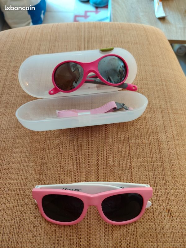 2 paires de lunettes bébé et enfant (image 1)