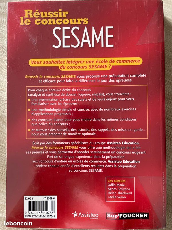 Réussir le concours SESAME (image 3)
