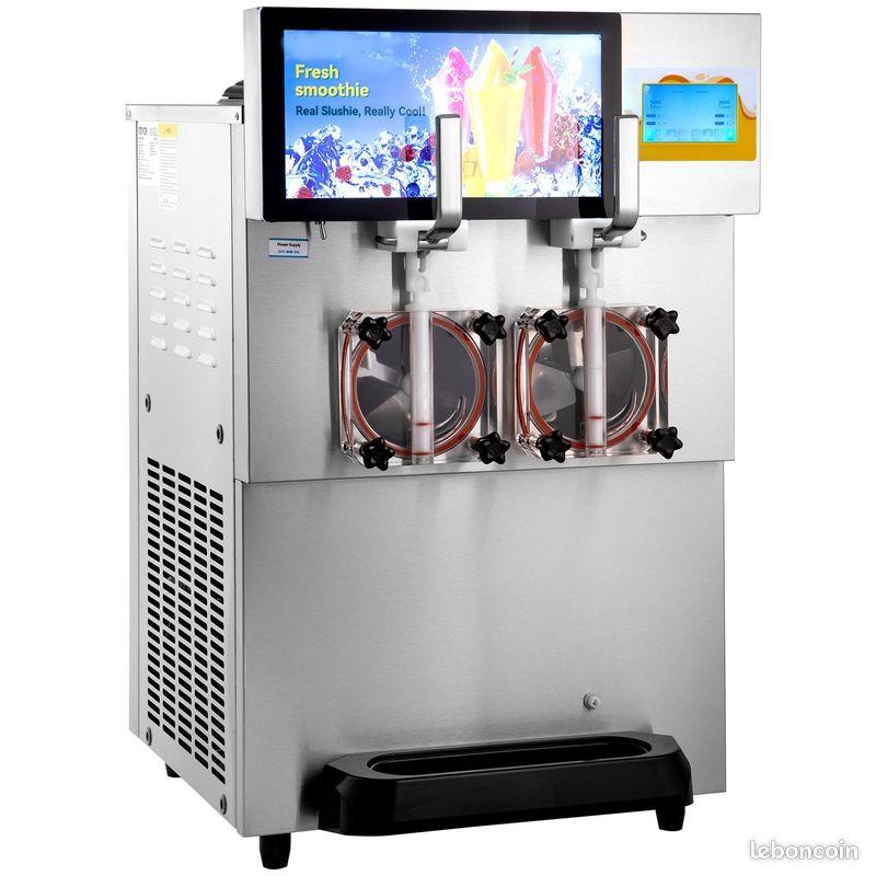 MACHINE A SLUSHIES & MARGARITAS 2 x 8L 1220 Watts INOX GRAND DEBIT NEUVE (image 5)