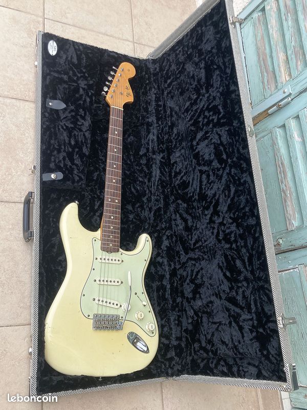 Fender Stratocaster de 1965 Olympic White (image 2)