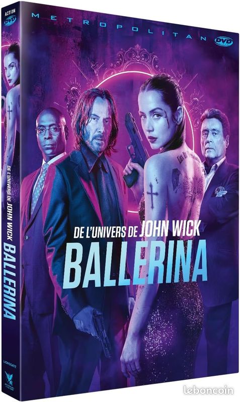 DVD Ballerina – L’Univers De John Wick Au Féminin, Action Pure Et Vengeance Implacable (image 1)