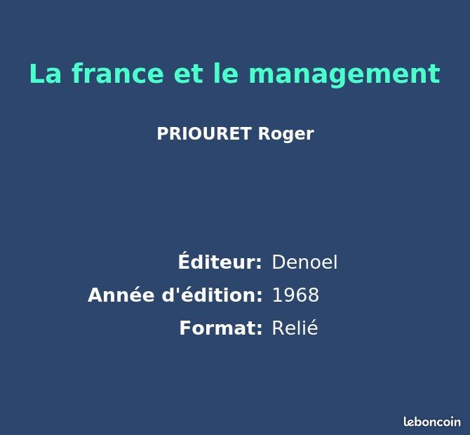 La france et le management (image 2)