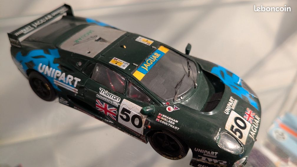 Miniature Provence Moulage 1/43 Jaguar XJR-6 Le Mans 1986 #53 - Blanc