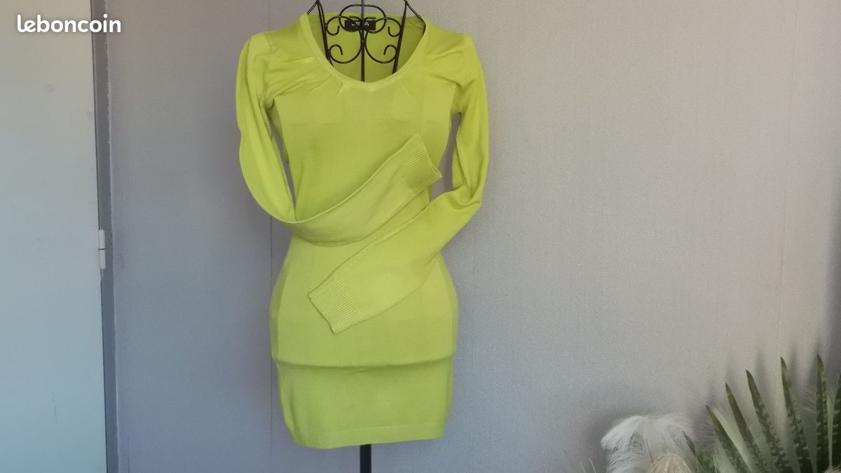 Pull couleur menthe( Jela) Vêtements