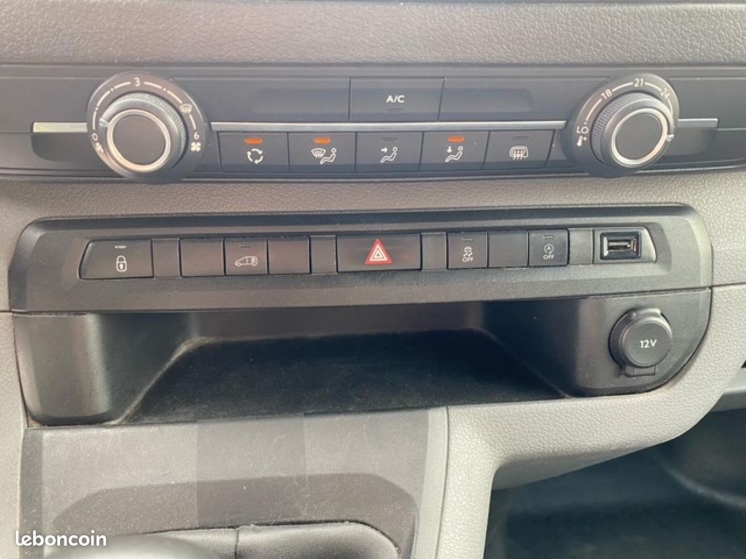 CITROEN JUMPY 1.5 BLUEHDi - 100 S&S STANDARD (M) FOURGON CLUB + CLIM + BLUETOOTH - (16650 ? HT) (image 8)