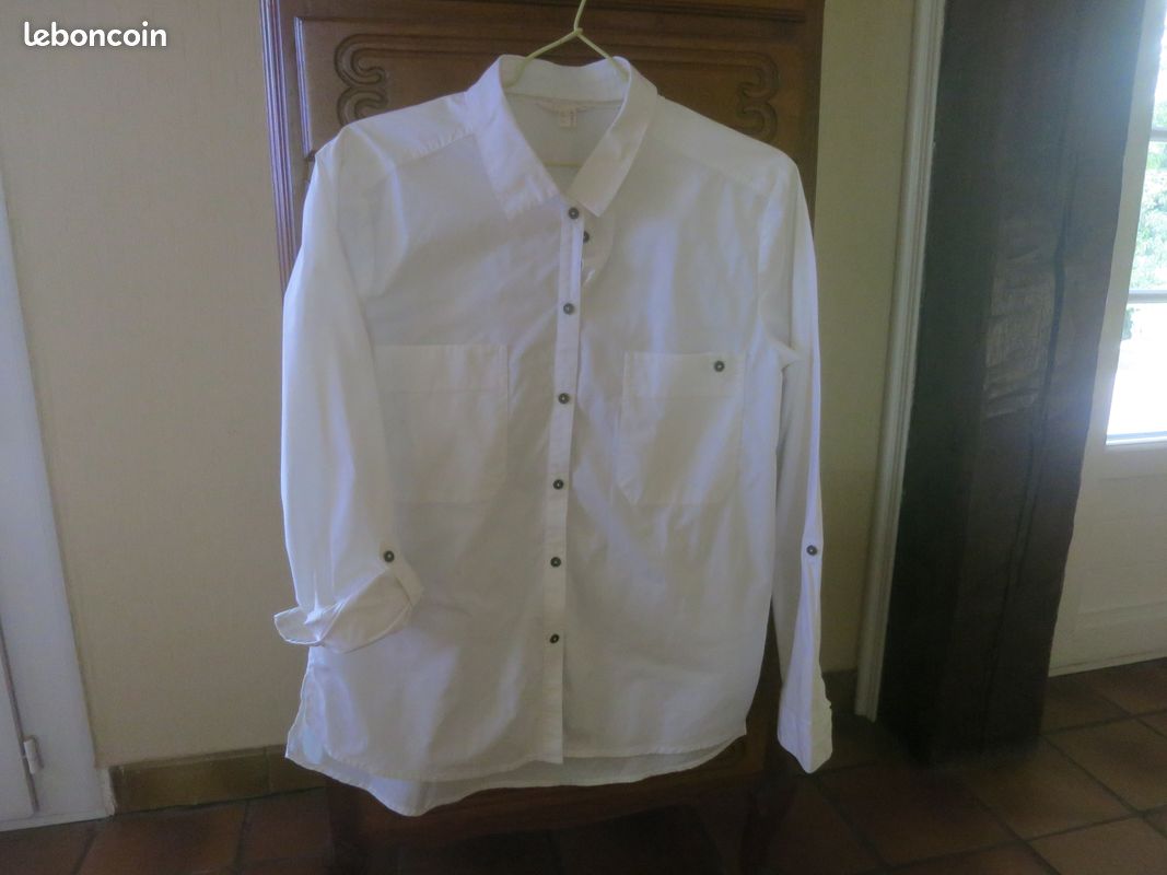 Leboncoin Polo Esprit Femme Manches Longues Chemise Femme Esprit