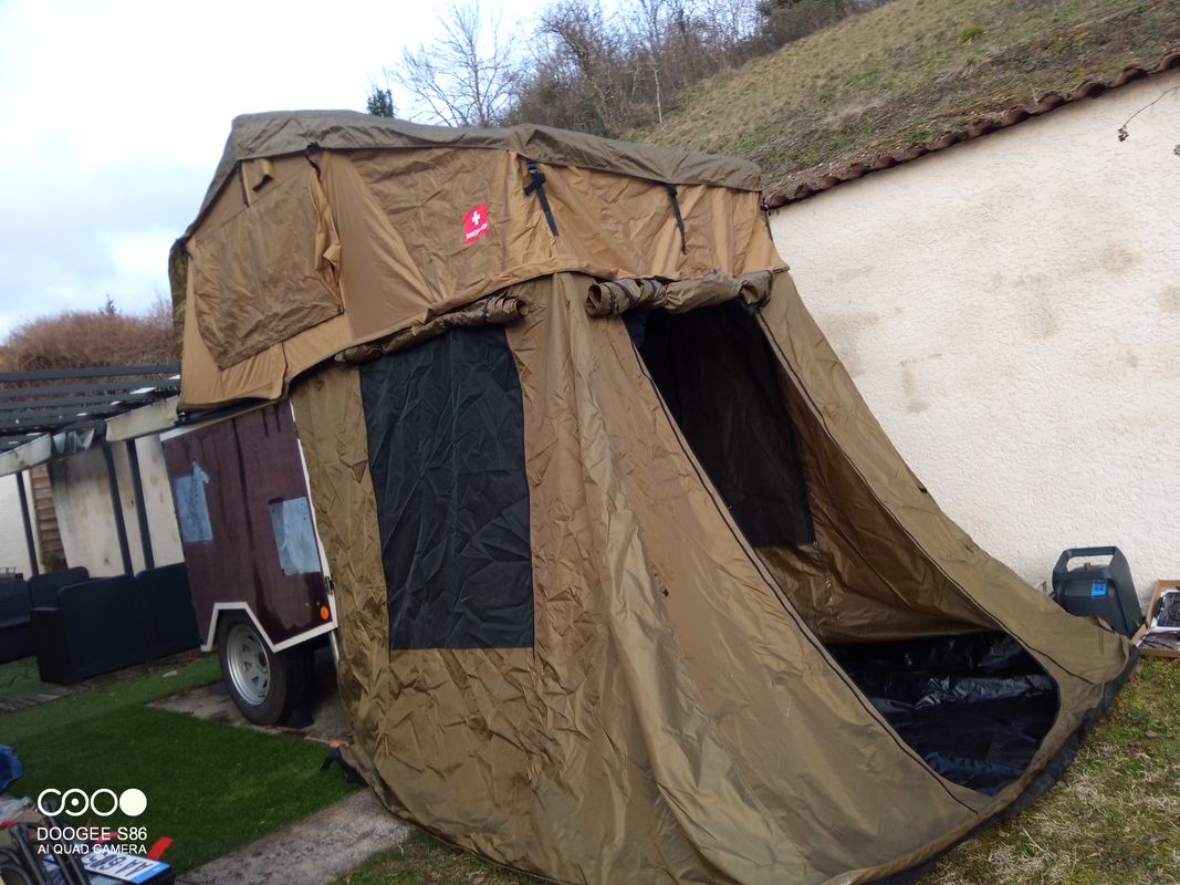 Tente de toit DJEBELXtreme 180 TT + (AVEC ANNEXE) SAFARI