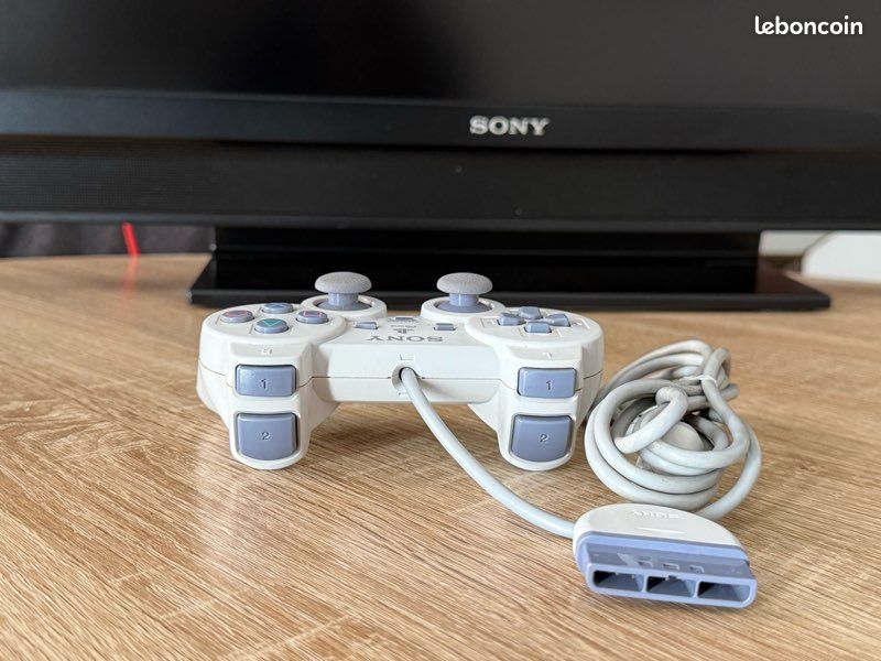 Manette PlayStation 1 PS One Officielle Sony SCPH-110 Avec Joystick - Occasion Fonctionnelle