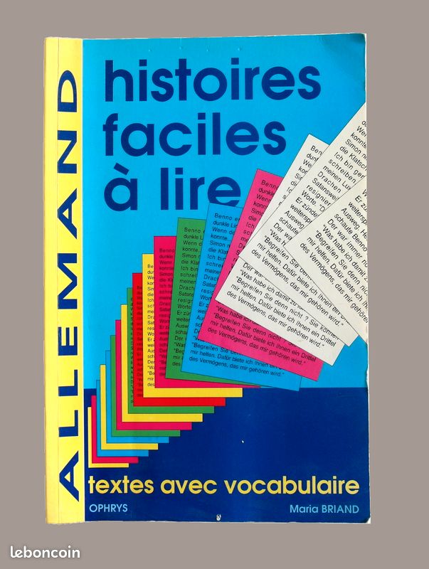 Allemand - Histoires faciles à lire - Ophrys - Maria Briand (image 1)