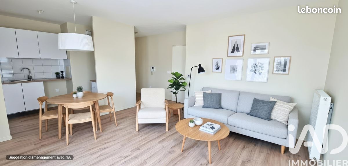 Appartement 3 pièces 59 m² · à Cergy · 59 m² · 212 000 €