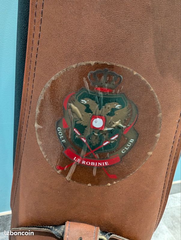 Sac Burberrys + Clubs de golf vintage 80' (image 4)