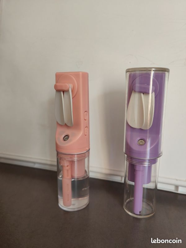 2 Mini ventilateur/brumisateur neuf (image 1)