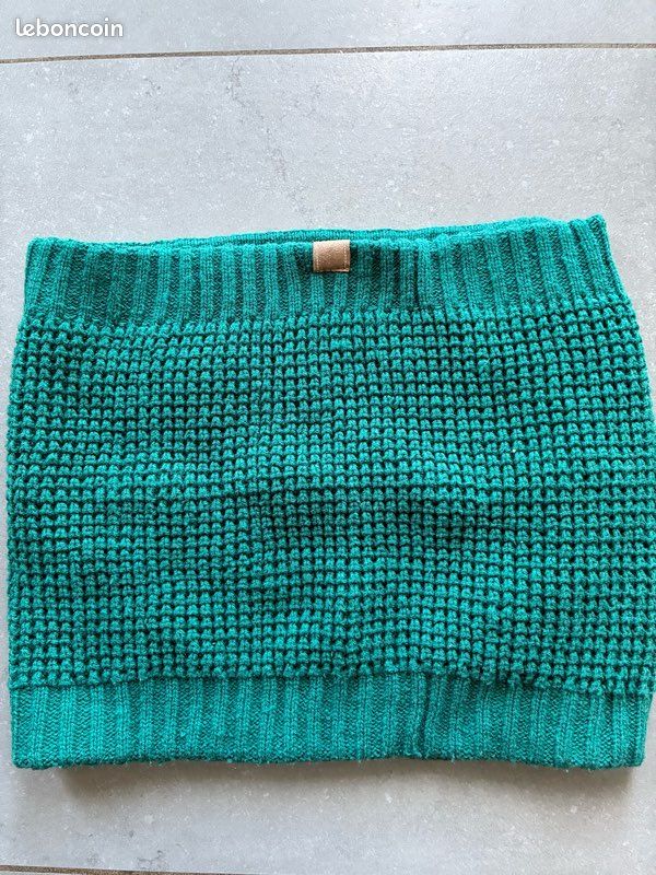 Bonnet + écharpe Verts Pour Enfants Taille 50 - Neufs Sans étiquette, Acrylique, Unisexe