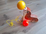 Jouet à Tirer Vintage Otarie Suzie – Fisher-Price – Bois – 1978 – Made In USA