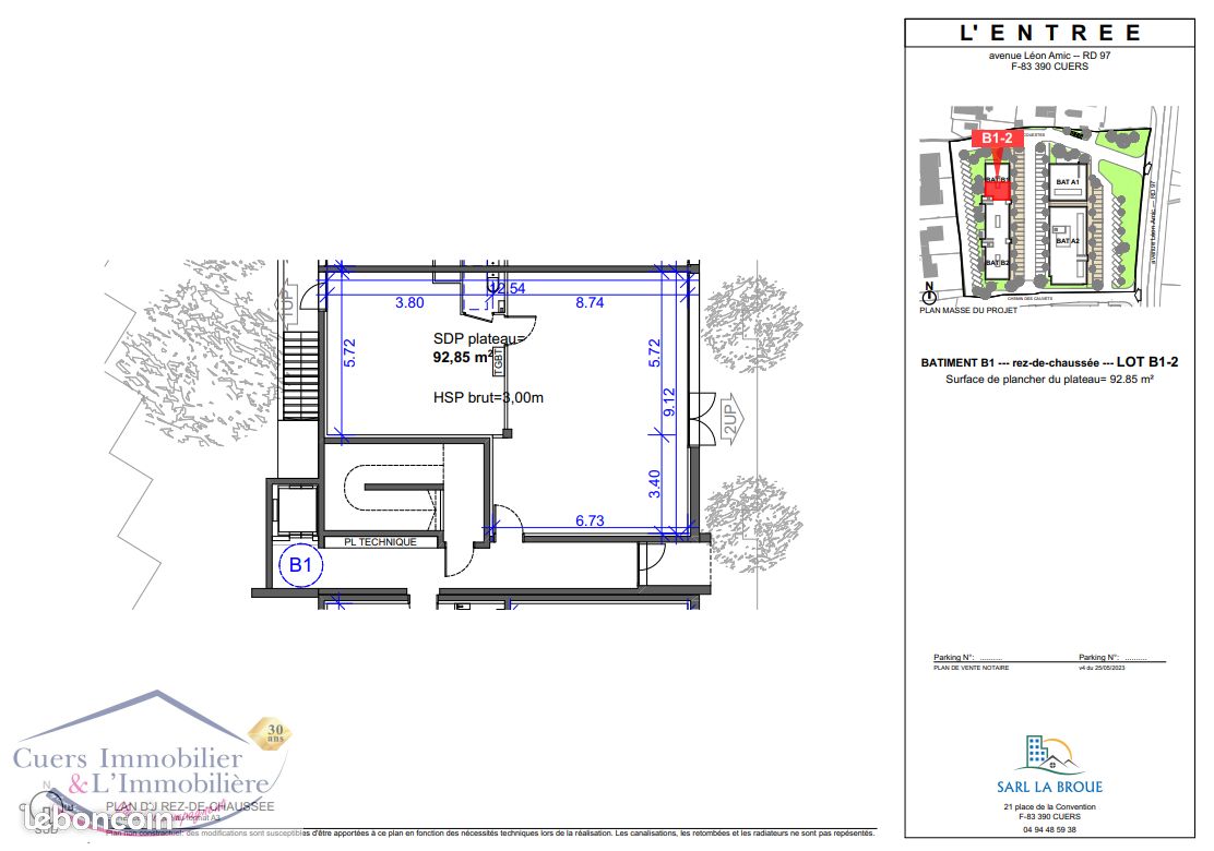 Local commercial 93 m² Cuers (image 5)