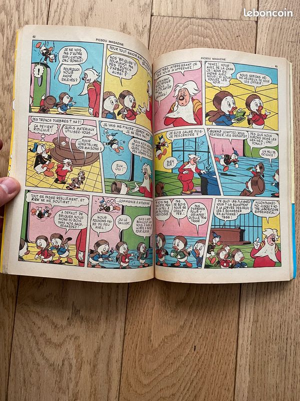BD Picsou Magazine 171 - Aventures à Disneyland - mai 1986 Bande dessinée (image 7)