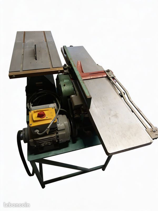 Machines à bois Kity — Dégau-raboteuse 636 + Scie circulaire 617 sur table avec moteur (image 2)