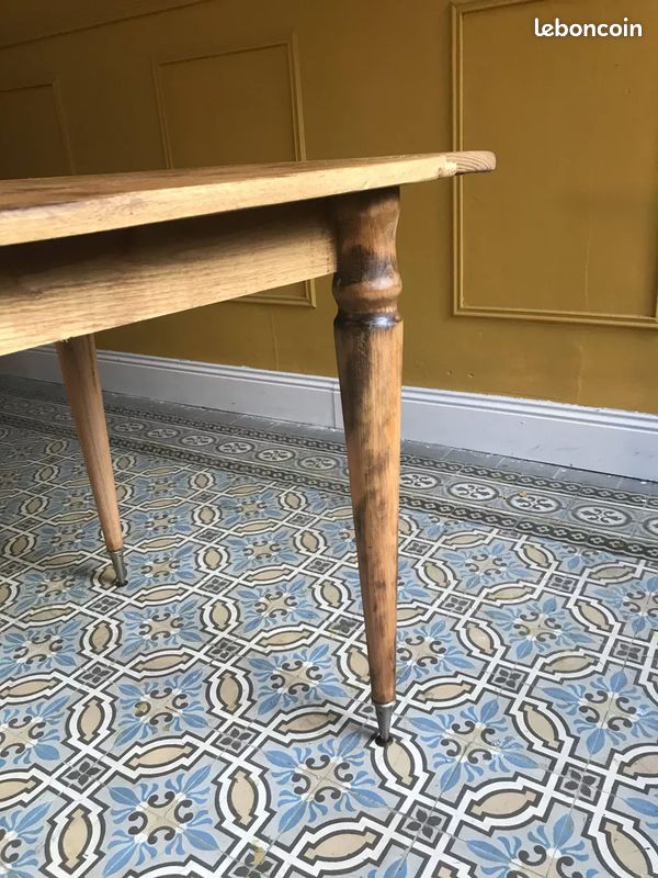 Table de ferme bois (image 3)