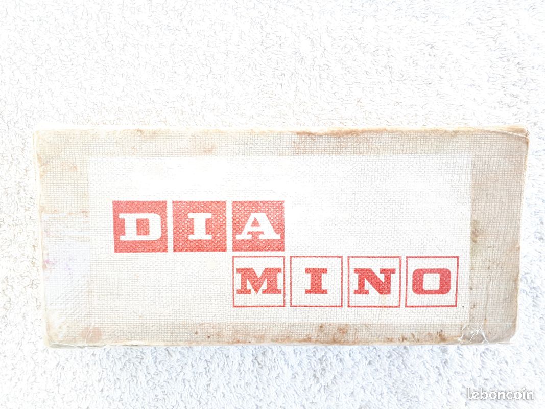 Jeu de Diamino en bois vintage BE (image 2)