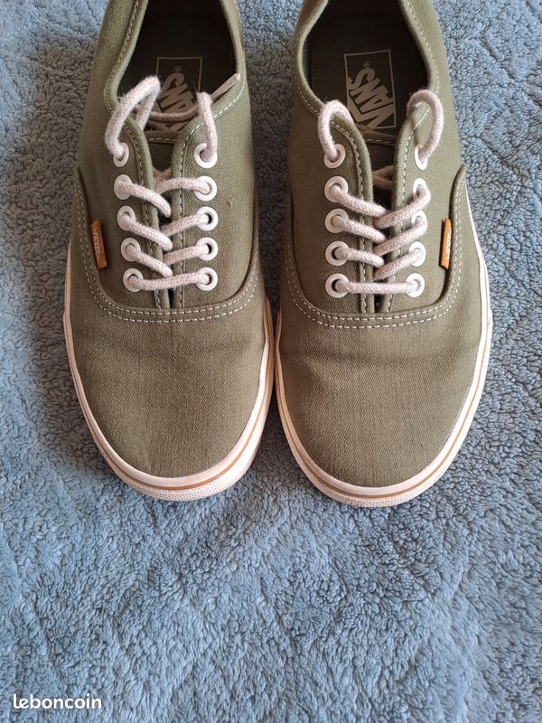 Baskets Vans Authentic vert kaki – Pointure 40 (image 4)