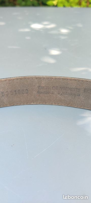 Ceinture en Cuir "Votre Nom" (image 6)